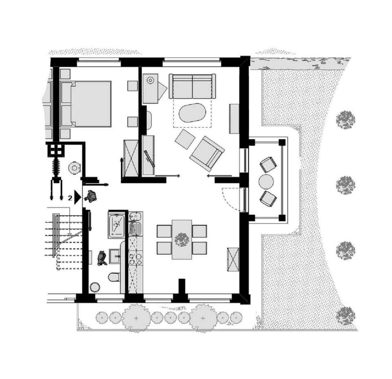 Villa Herbstwind In Binz Rum bild